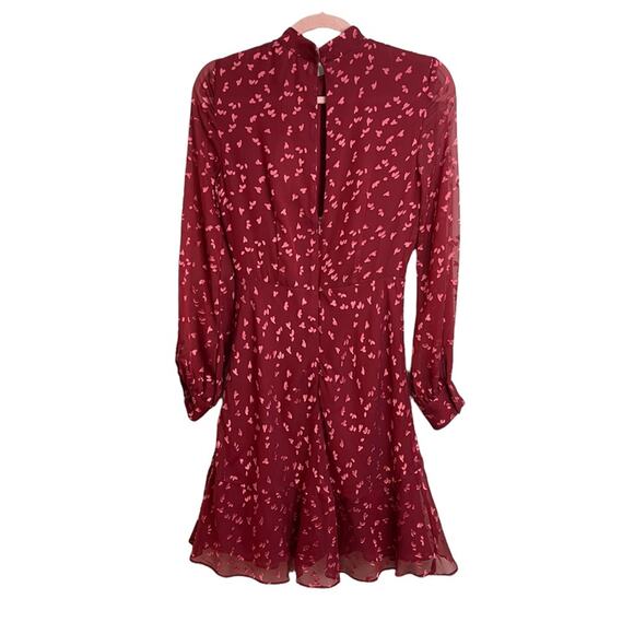 Whistles Falling Leaves Silk Dress NWT - Picture 4 of 15